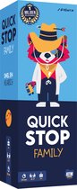 Quickstop Family - ATM Gaming – Kaartspel voor gezin & kinderen – Familiespel met letters en categorieën – 2-7 spelers – vanaf 8 jaar