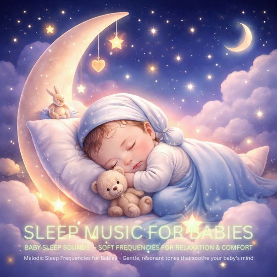 Sleep Music for Babies – Baby Sleep Sounds – Soft Freque ... - cover