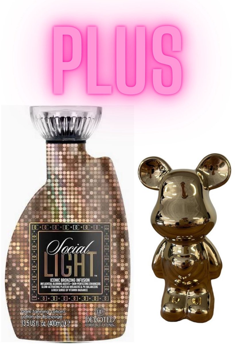 Devoted Creations Social Light 400 ml PLUS Beer Goud