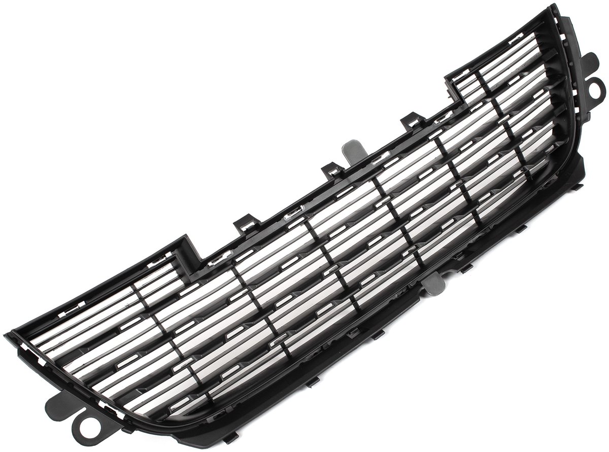 MODECAR - Front Bumper Grille - Peugeot 2008 - Zwart - 2013