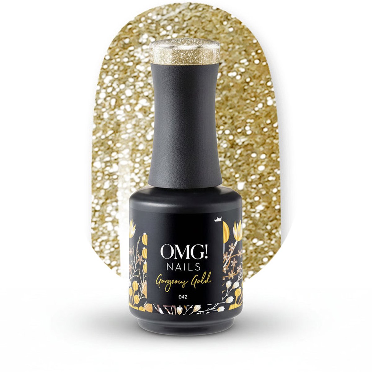 Limea OMG Gellak 042 Gorgeous Gold 15ml - Gel nagellak - Gouden Gel lak - OMG nails