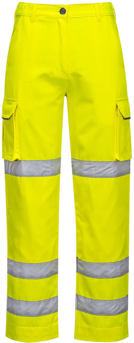 Portwest Dames Hi-Vis Broek LW71 - Geel - L