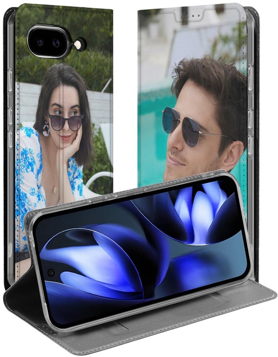 Stand Case Hoesje Ontwerpen met Foto voor Google Pixel 9a