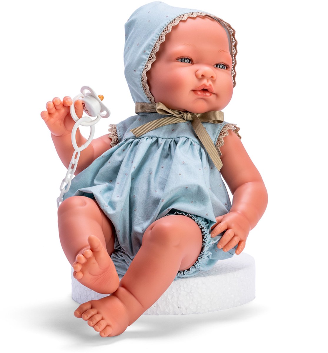 ASI DREAMS Pop - Pablo 43 Cm - Romper - Blauw/Groen