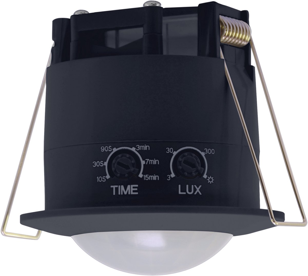 OKO - Inbouw Bewegingssensor - PIR - melder - inbouw - 360° - zwart
