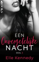 Boekomslag: Een onvergetelijke nacht, deel 2. Elle Kennedy.
