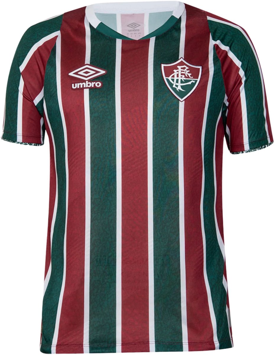Fluminense Thuisshirt 2025 - Brazilië Voetbalshirt - Fluminense - Umbro - Maat S - Globalsoccershop