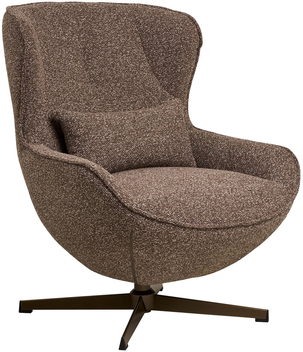 House Nordic Fauteuil Blenheim - Bruin Draaibaar