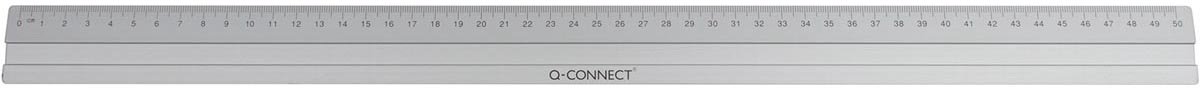 Q-CONNECT meetlat, aluminium, 50 cm