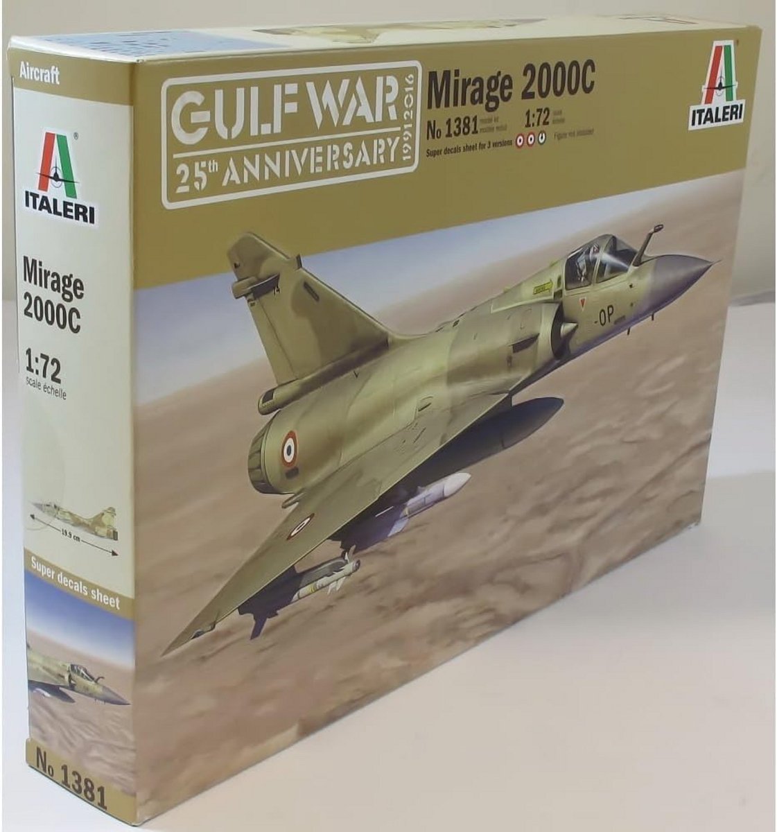 Modelbouwset Straaljager Mirage 2000C Schaal 1:72