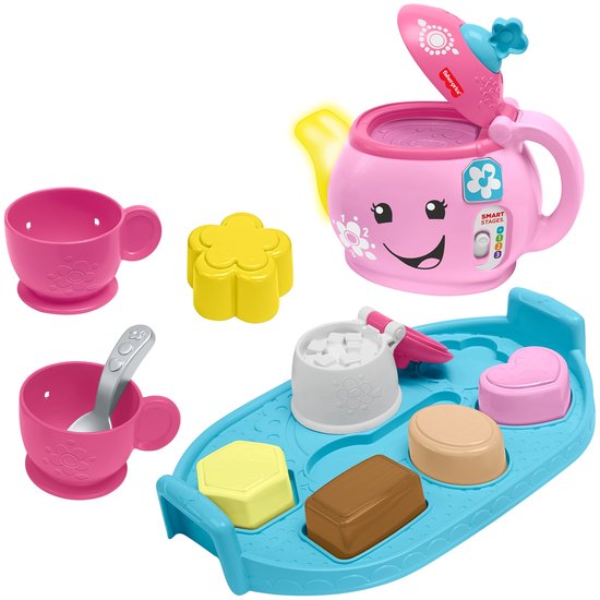 Fisher-Price Leerplezier Goede Manieren Theeservies - Speelgoedservies