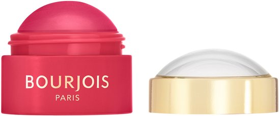 Bourjois Little Round Pot Cream Blush, 04 Sunbeam, Kan in meerdere laagjes worden aangebracht, Blijft de hele dag zitten, Zachte, vervaagbare formule, Natuurlijke blos, 8,5 g
