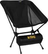 Abbey Camp Campingstoel Opvouwbaar - lichtgewicht & compact - 56 x 56 x 71,5 cm