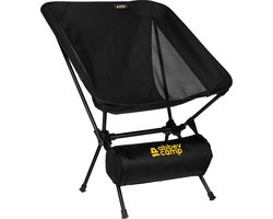 Abbey Camp Campingstoel Opvouwbaar - lichtgewicht & compact - 56 x 56 x 71,5 cm