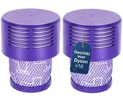 Tops filterset voor Dyson V10 – Geschikt voor SV12 & SV27 – Wasbaar en Herbruikbaar – 2 stuks
