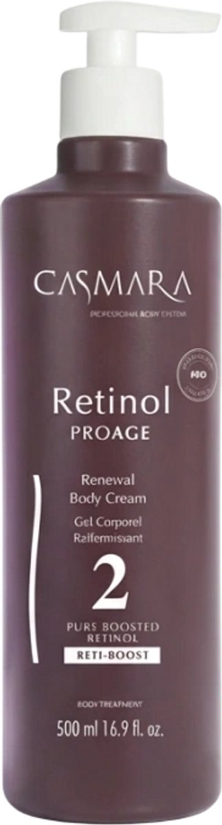 Casmara Retinol PROAGE Body Systeem Stap 2 / Stap 2 Lichaamscrème met 0,1% Retinol 500 ml
