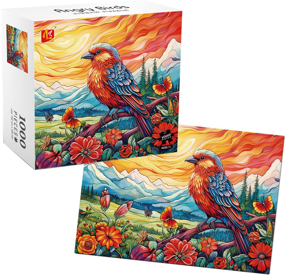 Puzzel 1000 Ptaszek - Puzzel 1000 Stukjes