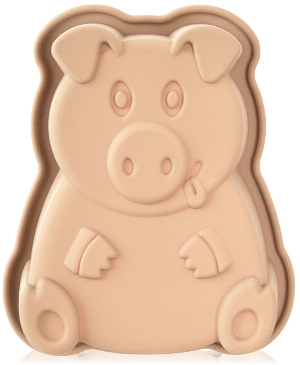 Bakvorm Silicone Varken 18x14,5x4,5 cm - Springvorm - Vorm voor Bakken - Taartvorm - Bakplaat