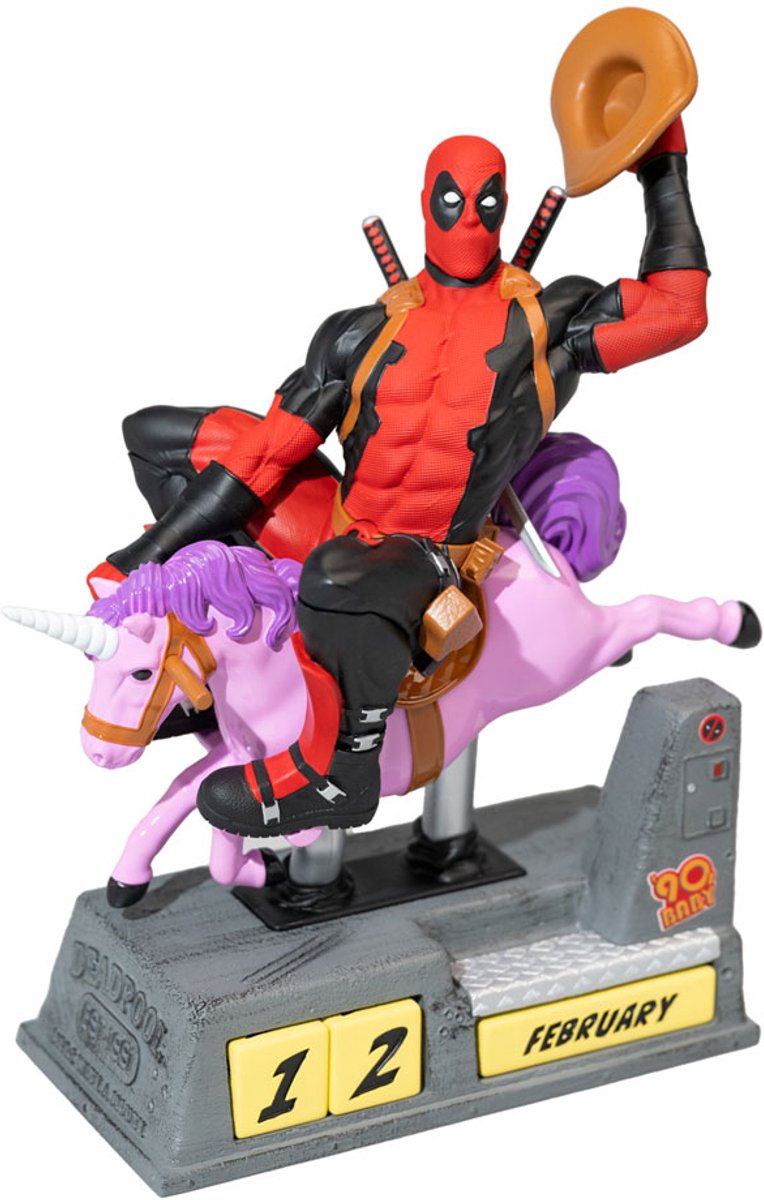 Deadpool 3D perpetual Calendar