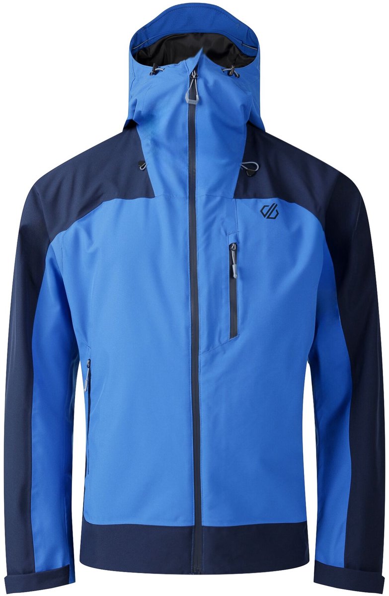 Dare2B Torrek III Waterdichte Wandeljas met Capuchon voor Heren Marineblauw