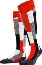 FALKE SK4 Brick Dames Skikousen - Samba Orange - Maat 35-36