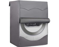 Wasmachine hoes - Wasmachine Beschermer - Oxford doek - Stof- En Anti-Verouderingshoes - Wasmachine overtrek - Met Rits en Verstelbaar - Past op de meeste machines met voorlader - 60 x 64 x 85 CM - Zwart