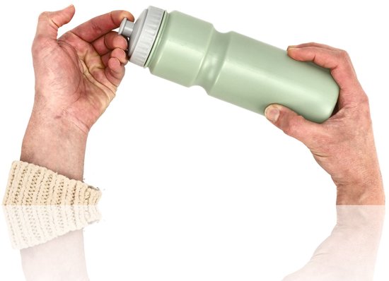 Bidon 800 ml Set van 2 - Fiets Bidon en Sportfles - BPA-vrij - Geschikt voor Alle Bidonhouders - Waterfles voor Fitness en Wielrennen - Mintgroen van Bidon — afbeelding 2