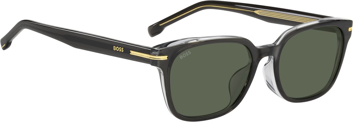 HUGO BOSS Zonnebril 1869/F/S Volwassenen Grijs BPA FREE (global recycled standerd) certificatedHUGO