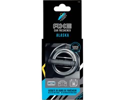 Axe Luchtverfrisser Alaska Aluminium Zwart/zilver 3-delig
