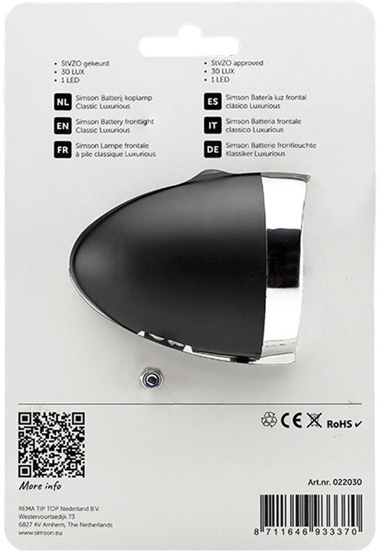 Simson RA0306A led voor zwart van Merkloos — afbeelding 5
