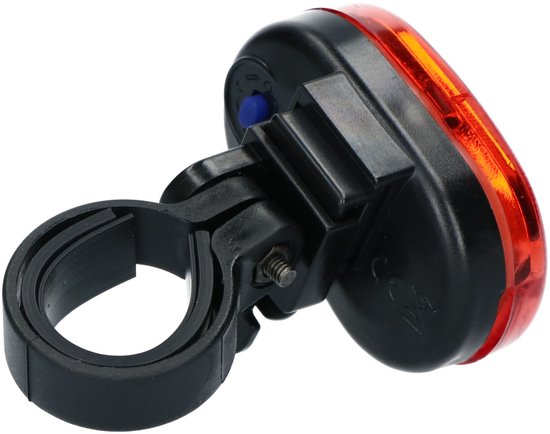 Dresco Achterlicht Fiets 3 Led's - Fietsverlichting led - Achterlicht met Batterij en Knipperlicht van Dresco — afbeelding 3