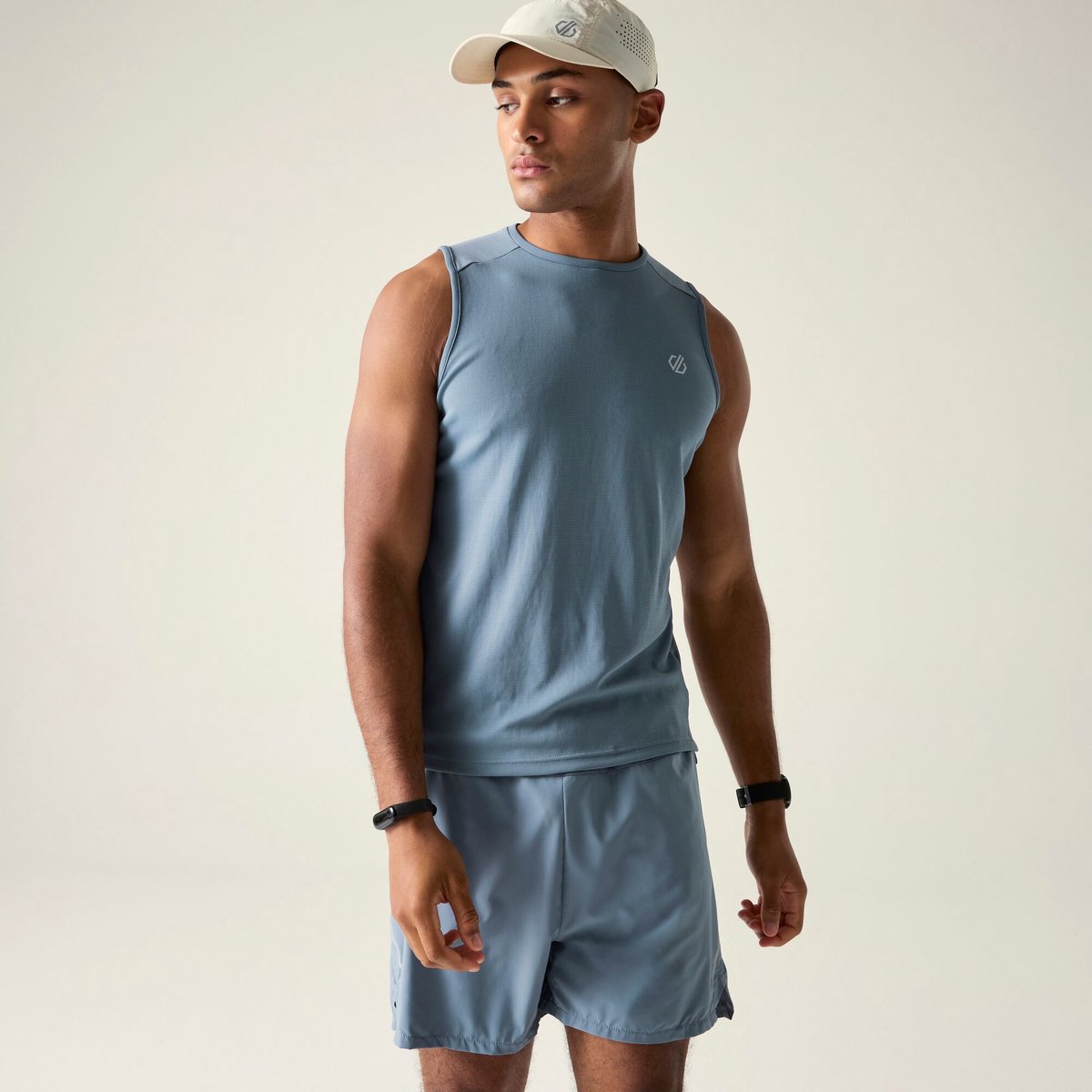 Dare2B Agile sneldrogende tanktop voor heren Blauw