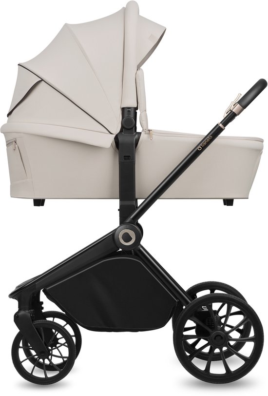 Lionelo Mika Plus - Kinderwagen 2in1 - XXL SET - Veelzijdig en jaarrond - Grote wielen - tot 22kg - Bediening met een hand - Voor alle soorten terrein - Accessoireset van LIONELO — afbeelding 3
