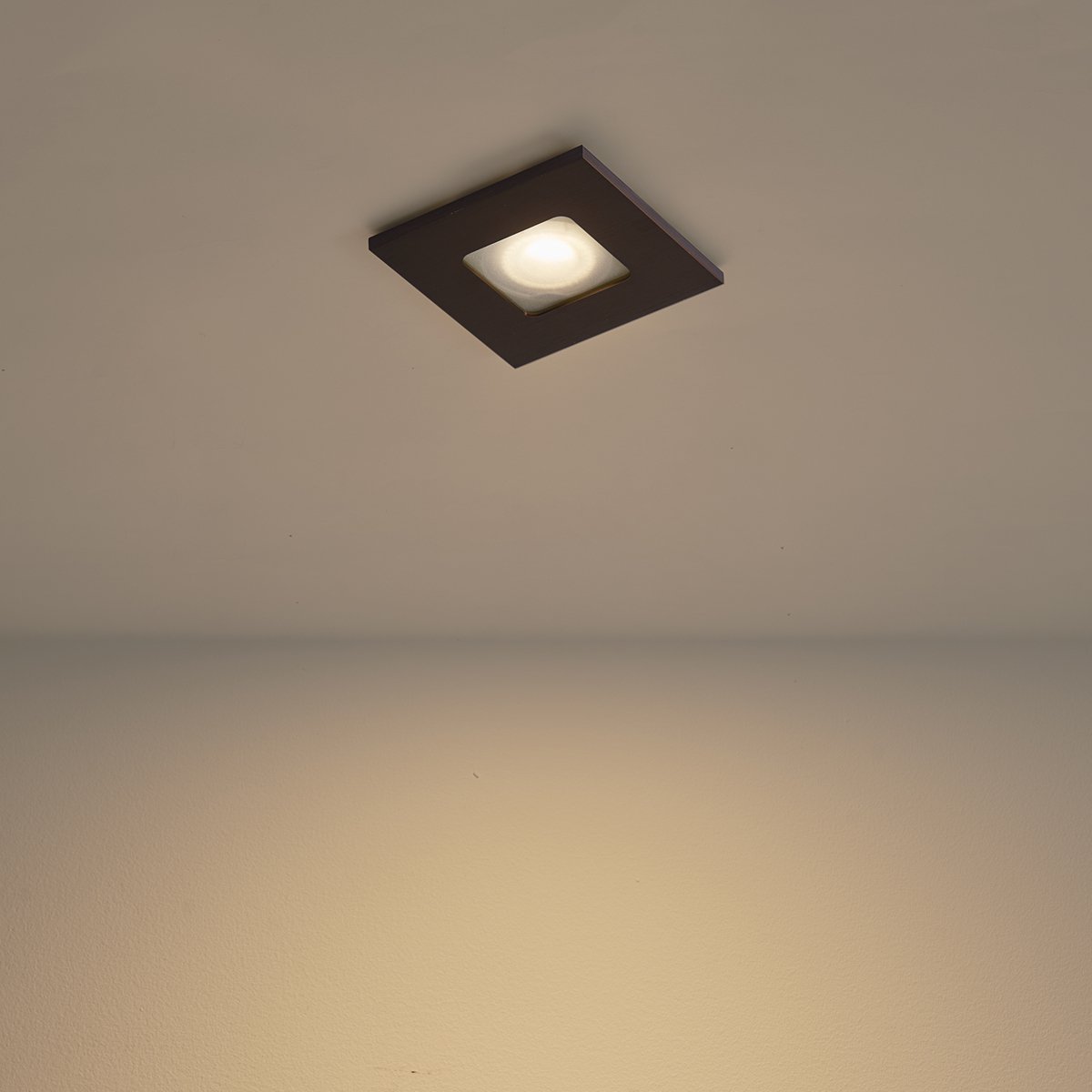 QAZQA Professional qure - Moderne Inbouwspot voor badkamer - 1 lichts - L 10 cm - Brons -