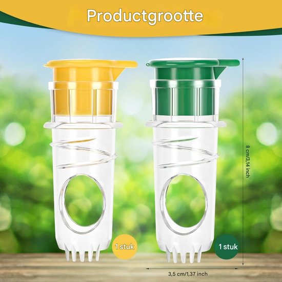 longziming -Mini handmatige sapcentrifuge - 2 stuks - Multifunctioneel voor citroenen, sinaasappels - Compact en veilig voor kinderen van longziming — afbeelding 2