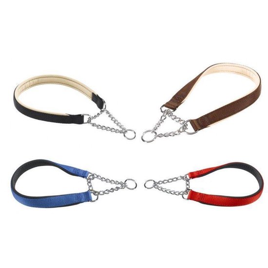 Ferplast Hondenhalsband Daytona 55 X 2 Cm Staal/nylon Blauw