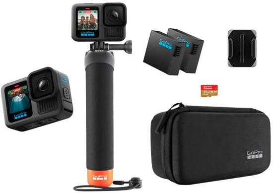 GoPro HERO13 Black - Actioncam - Accessoire bundel