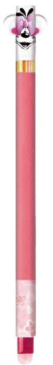Diddl - uitwisbare pen - Diddlina in roze