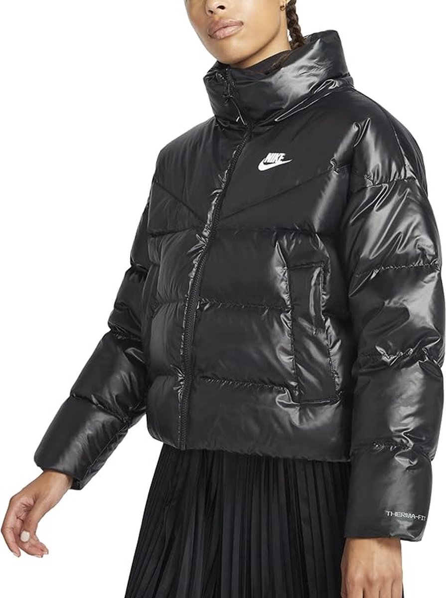 Nike Sportswear Therma-FIT City Series Damesjas Zwart