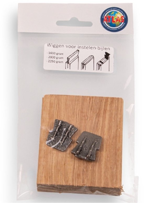 Houten Spie Groot Plus 2 Wig van Relaxdays — afbeelding 3