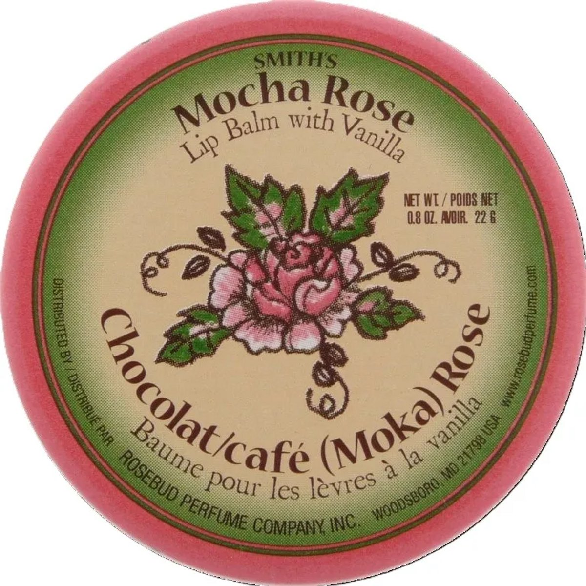 Rosebud Salve Mocha Rose Lip Balm 22GR