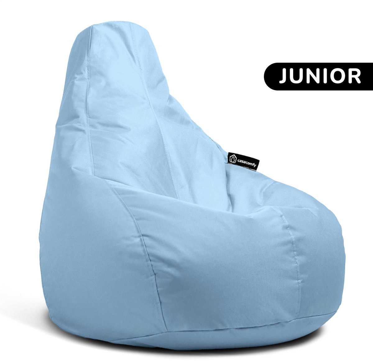 Casacomfy Premium Junior - Zitzak voor Kinderen - Ergonomisch - Waterafstotend - Lichtblauw