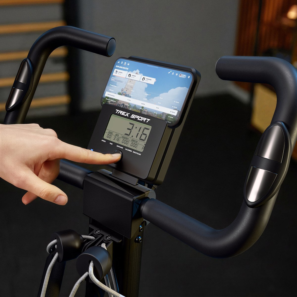 Hegen Sport TX-390XB Hometrainer Opvouwbaar - afbeelding 2