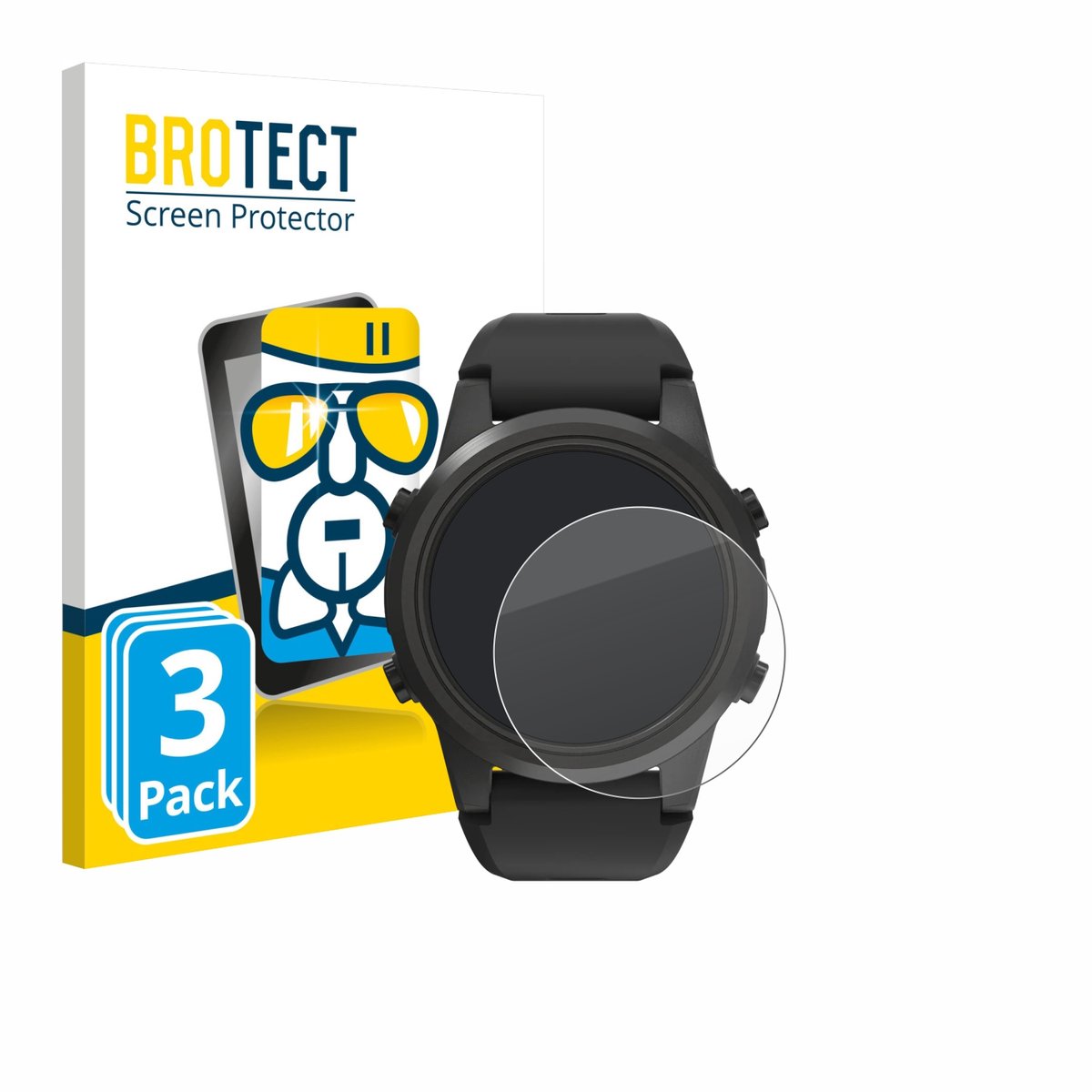 Screenprotector 3 Stuks voor Shearwater TERN TX Beschermglas transparant