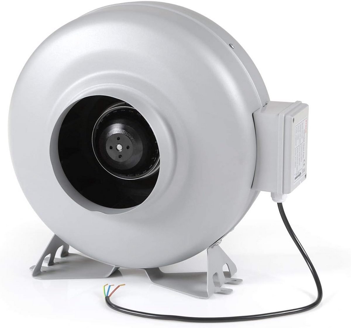 Inline Kanalventilator 150mm - Krachtige Radiale Buisventilator voor Ventilatie