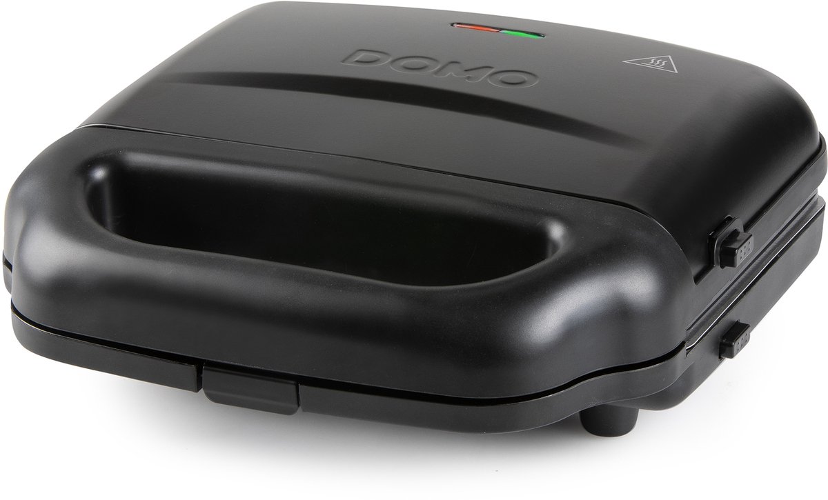 DOMO DO9291C Big Snack XL 3-in-1 - Wafelijzer - Tosti-ijzer - Contactgrill – PFAS-vrij – 1400 W - Mat Zwart
