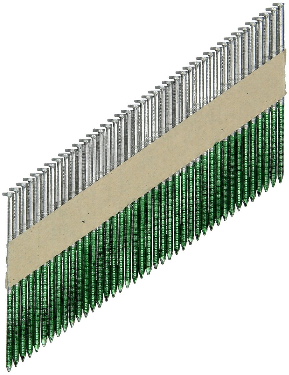 HiKOKI 753614 Spijkers - D-kop - 34° - Geringd - Electro gegalvaniseerd - 2,8 x 75mm (2500st)