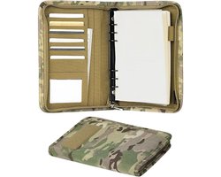 ACEXIER Outdoor Padfolio Ringband met 80 Vellen Losbladig Papier Militair Memorandum A5 Weerbestendig Tactisch Notitieboek