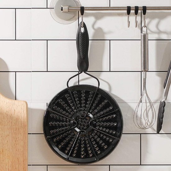 Geëmailleerde Warmhoudplaat voor Gaskookplaten – Gietijzeren Onderzetter voor Moka Pot en Kleine Pannen — afbeelding 5