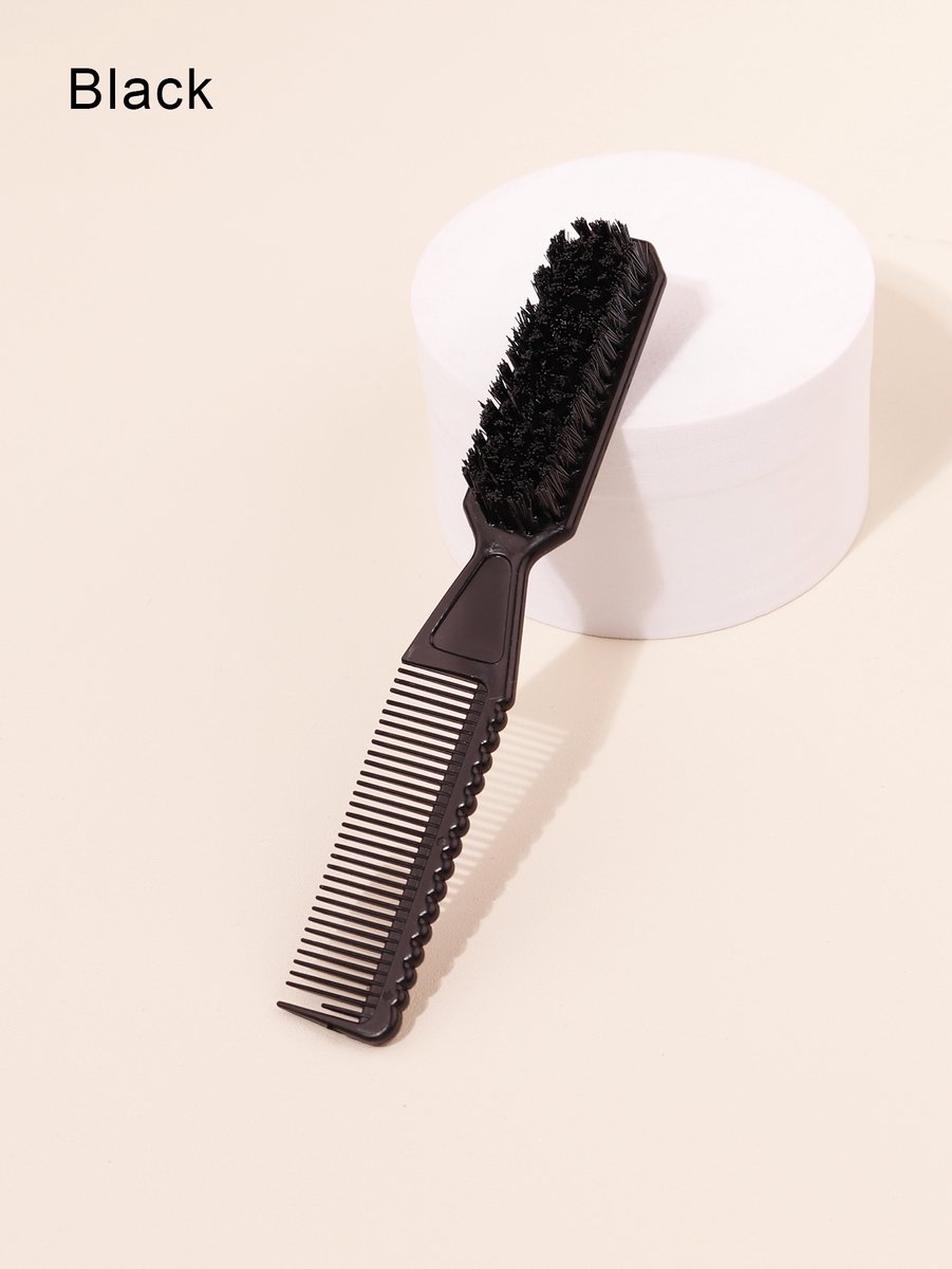 Dubbelzijdige Baard Borstel en Kam - Professionele Baardverzorgingstool